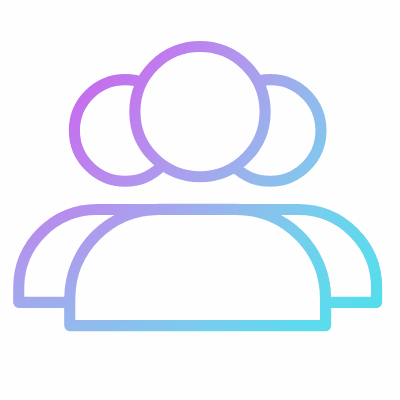 traders, three avatars icon calm